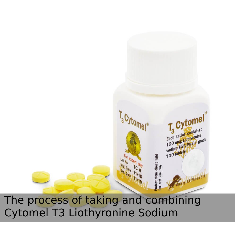 The process of taking and combining Cytomel T3 Liothyronine Sodium